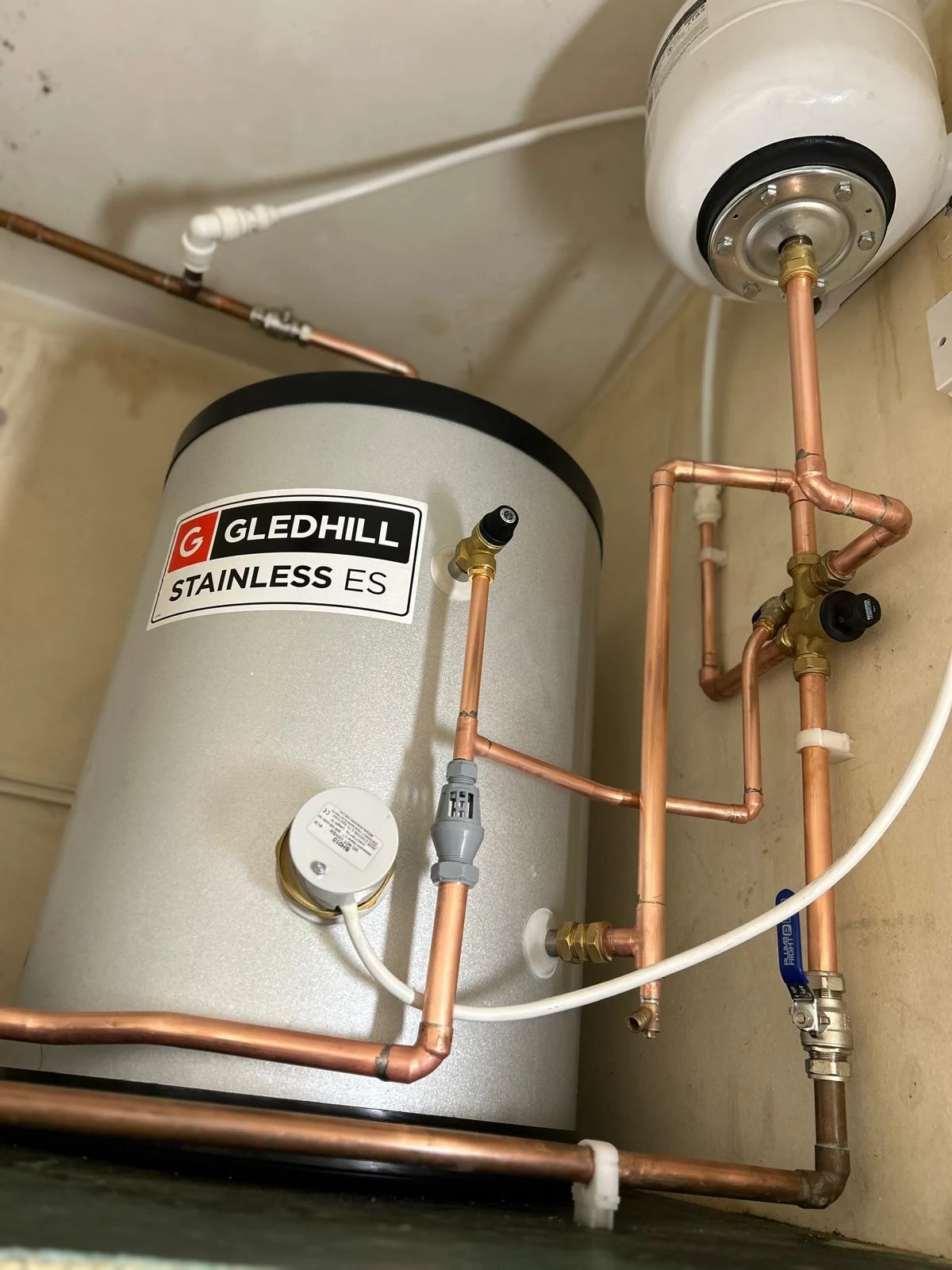 Plumbing installation by Star Boilers